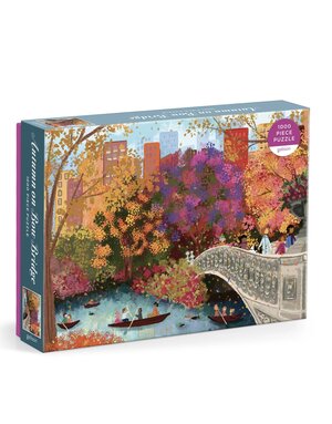 Galison 1000 Piece Puzzle Autumn On Bow Bridge