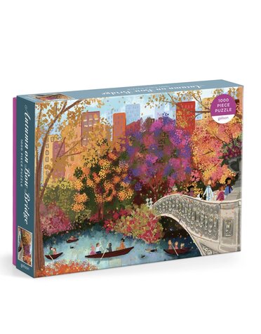 Galison 1000 Piece Puzzle Autumn On Bow Bridge