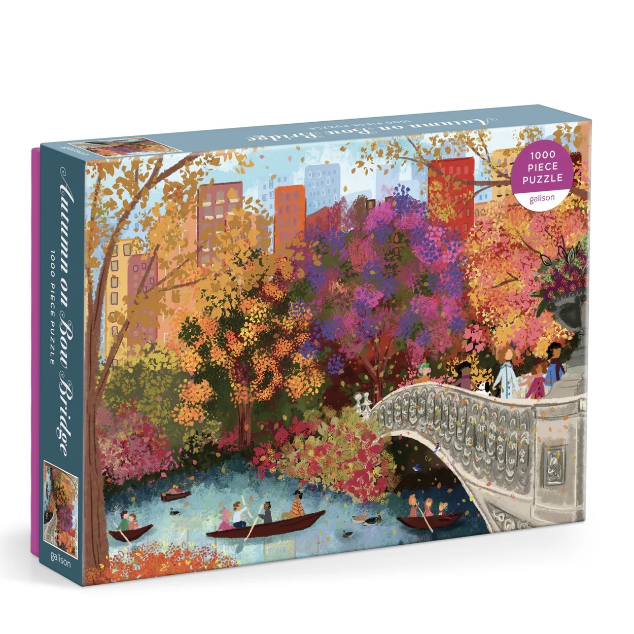 Galison 1000 Piece Puzzle Autumn On Bow Bridge