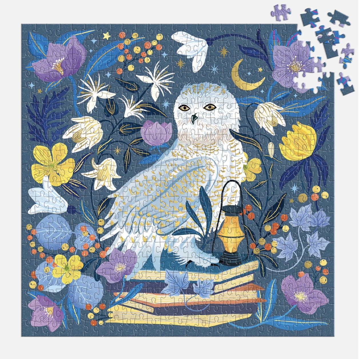 Galison 500 Piece Puzzle Foil Celestial Owl