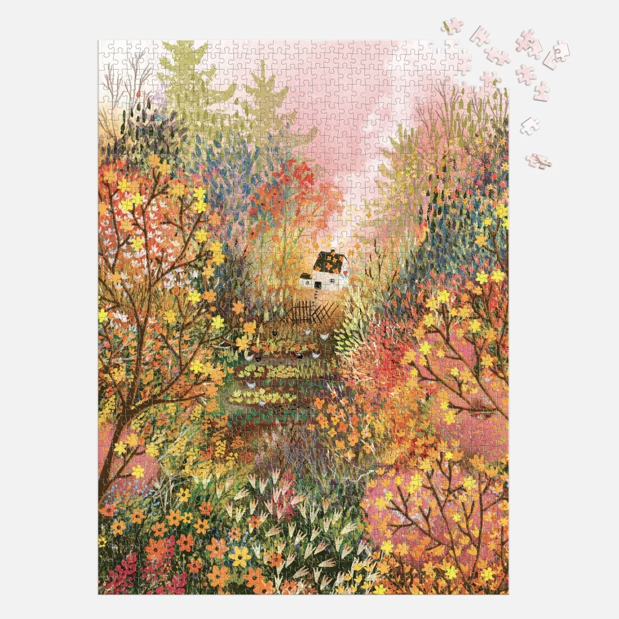 Galison 1000 Piece Puzzle Autumn In The Meadow