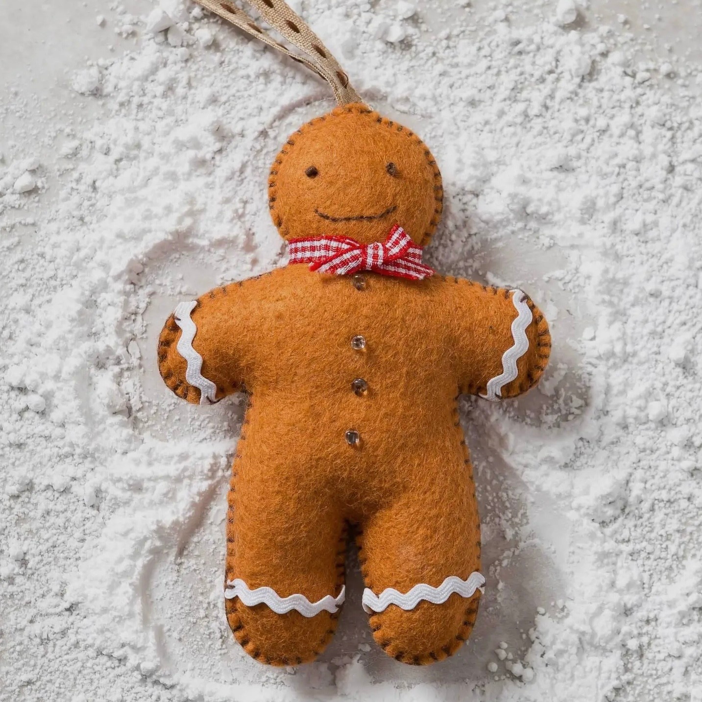 Corinne Lapierre Mini Gingerbread Man Felt Kit