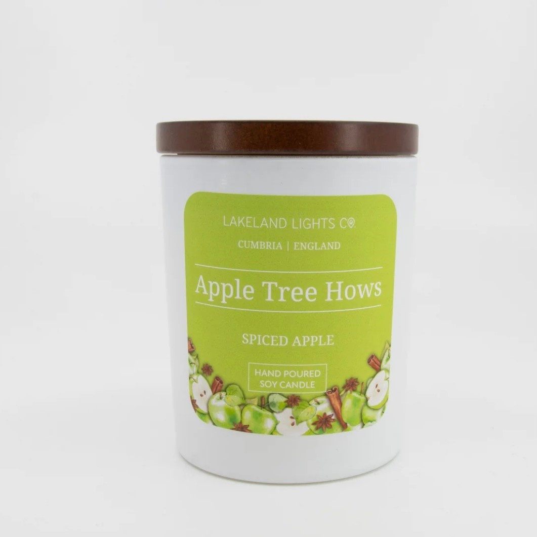 LakelandLights Apple Tree Hows Soy Candle