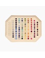 Octagonal Enamel Tray Nomenclature of Colours