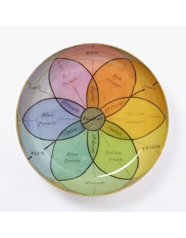 Round Enamel Tray Chroma