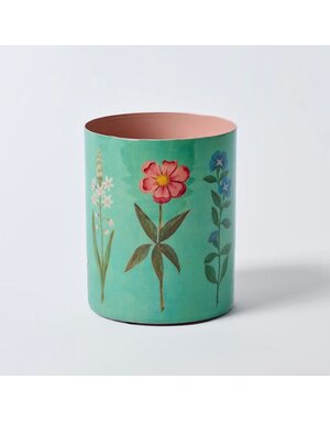 Enamel Pot Festival Of Flowers