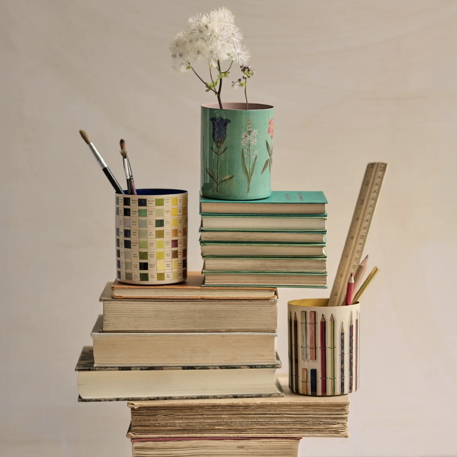 Enamel Pot Festival Of Flowers