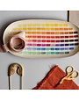 Oval Enamel Tray Nomenclature Of Colours