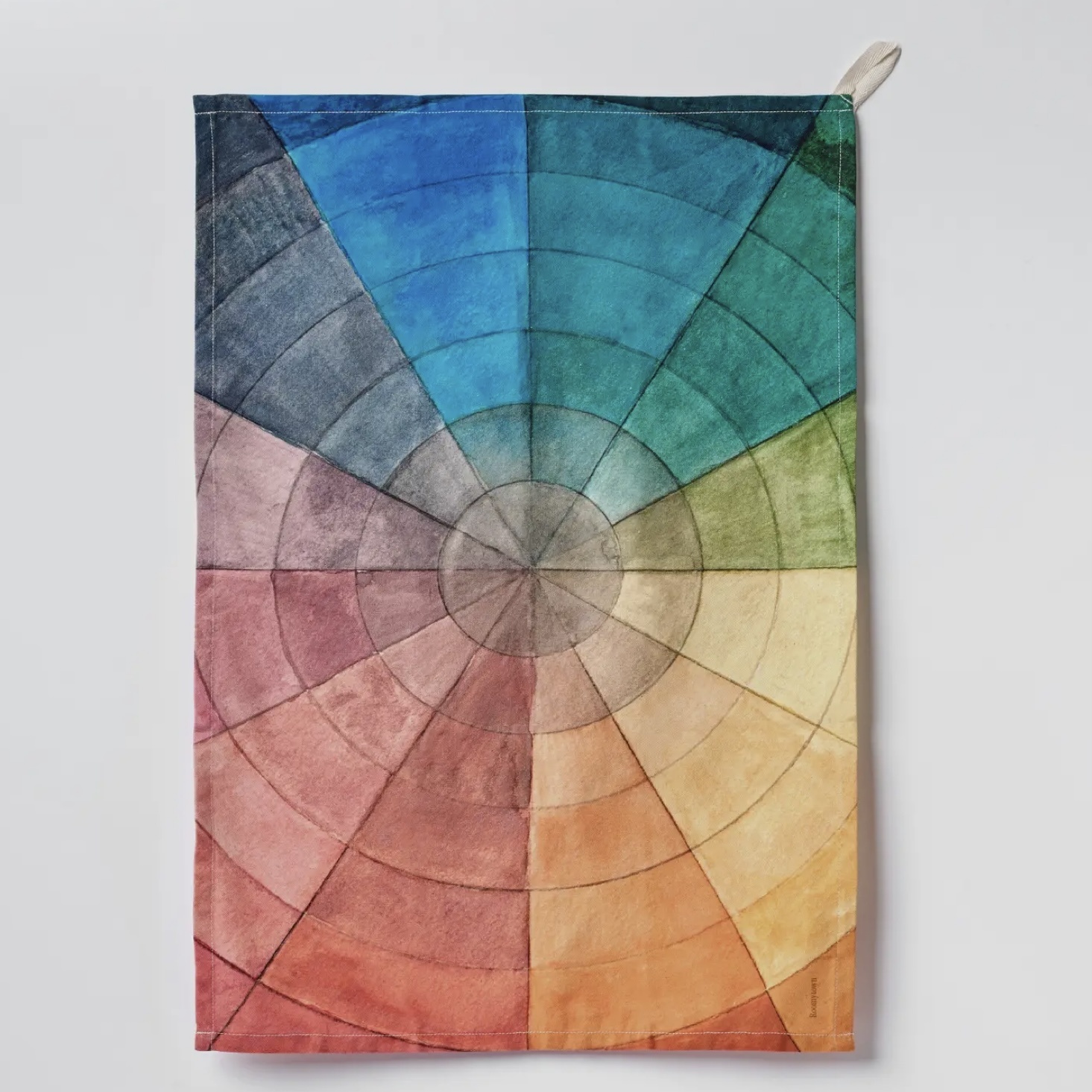 Colourwheel Tea Towel