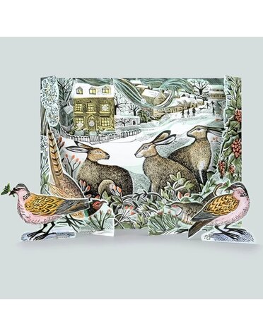 Art Angels We Three Hares Advent Calendar