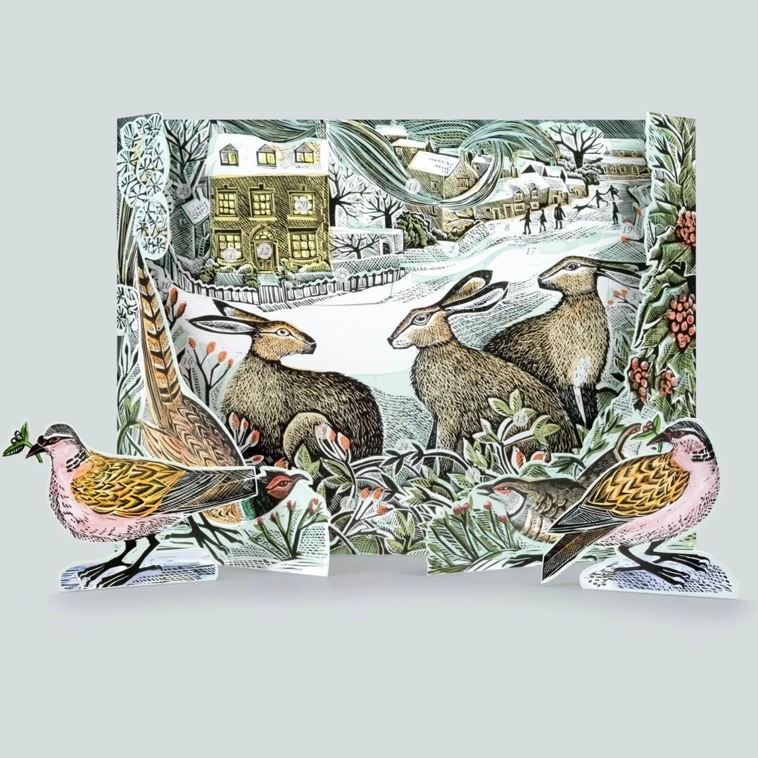 Art Angels We Three Hares Advent Calendar