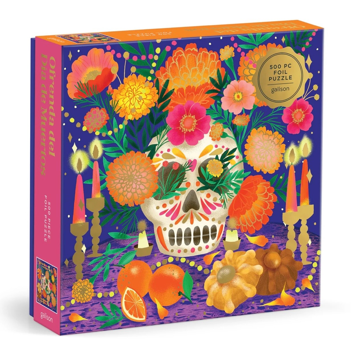 Galison 500 Piece Puzzle Día De Muertos