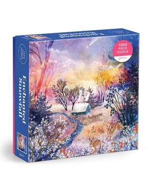 Galison 1000 Piece Puzzle Enchanted Snowfall
