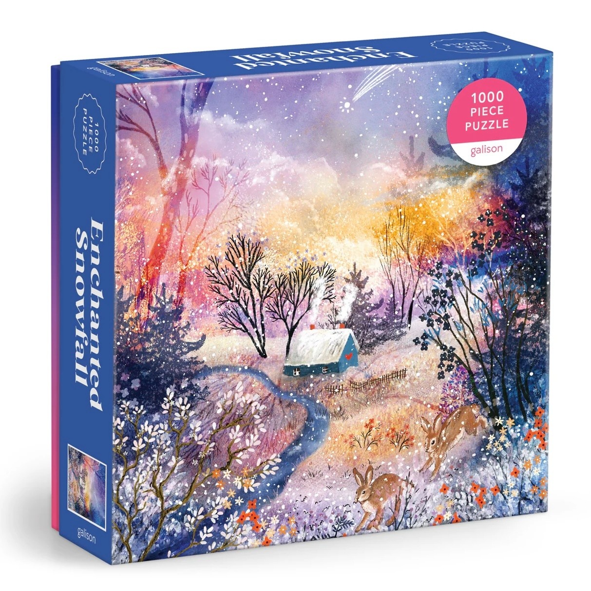 Galison 1000 Piece Puzzle Enchanted Snowfall