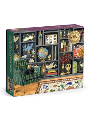 Galison 1000 Piece Foil Puzzle Eclectic Treasures