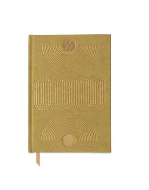 Designworks Ink Avocado Radiant Suede Notebook