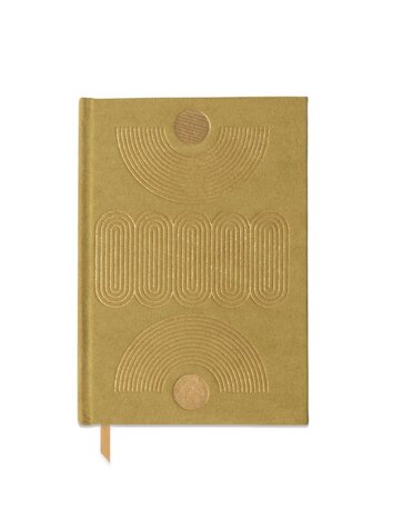 Designworks Ink Avocado Radiant Suede Notebook