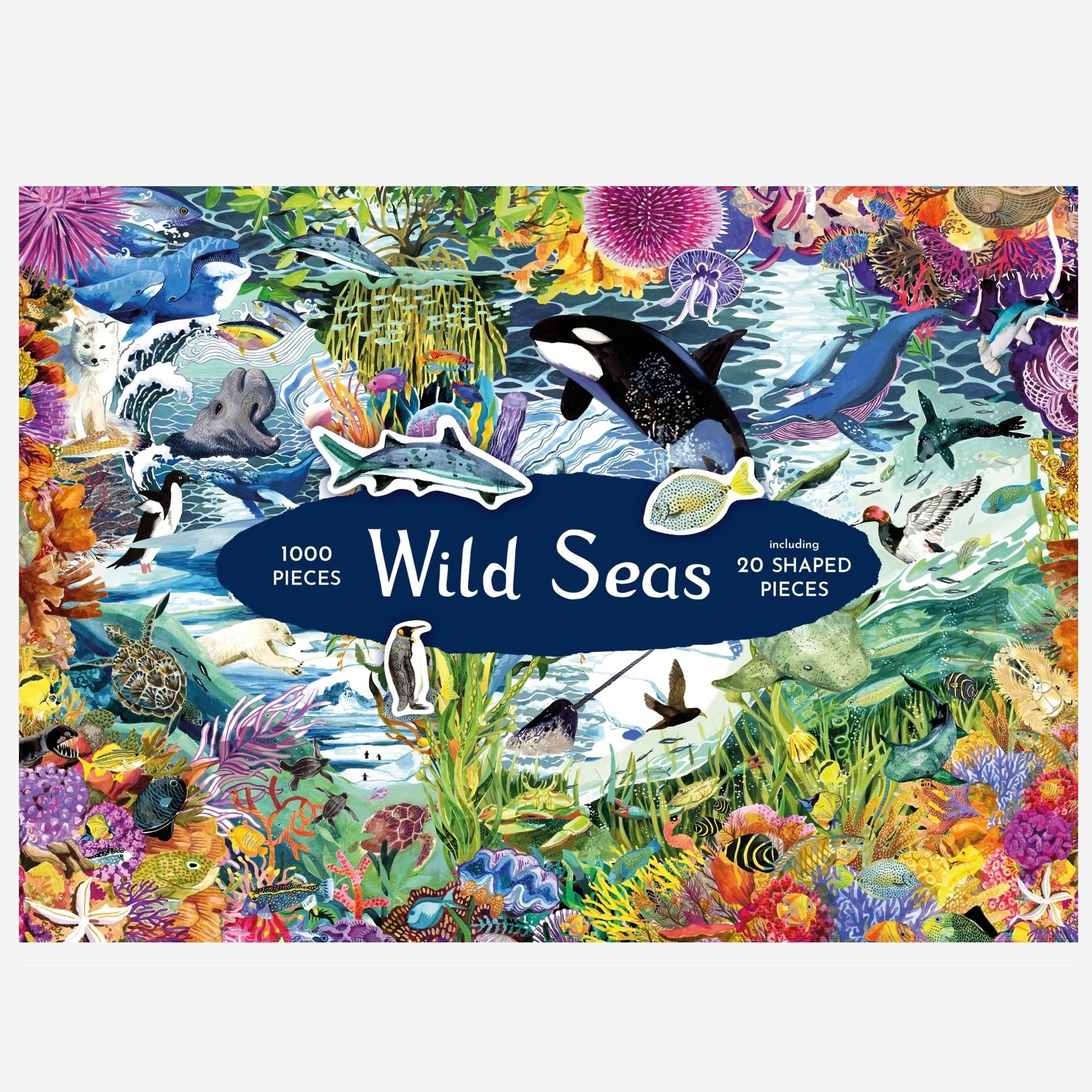 Laurence King 1000 Piece Puzzle Wild Seas