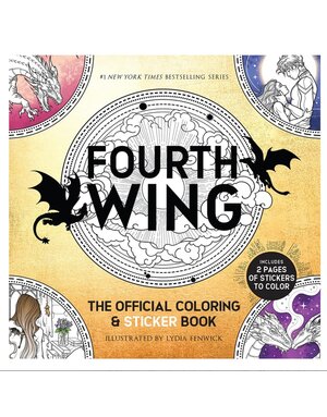 Search Press Fourth Wing Official Colouring & Sticker Book