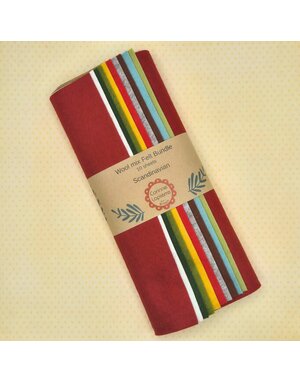 Corinne Lapierre 10 Scandinavian Colours Felt Sheets