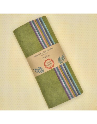 Corinne Lapierre 10 Heather Colours Felt Sheets