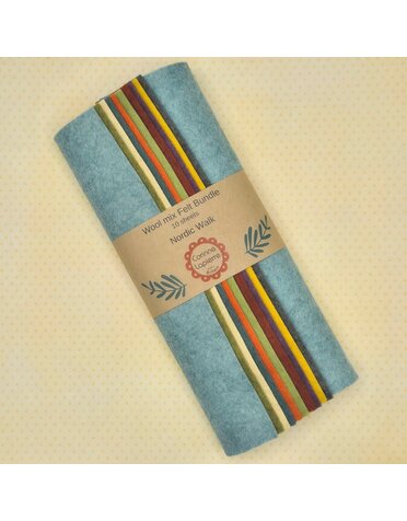 Corinne Lapierre 10 Nordic Colours Felt Sheets