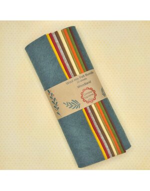 Corinne Lapierre 10 Woodland Colours Felt Sheets