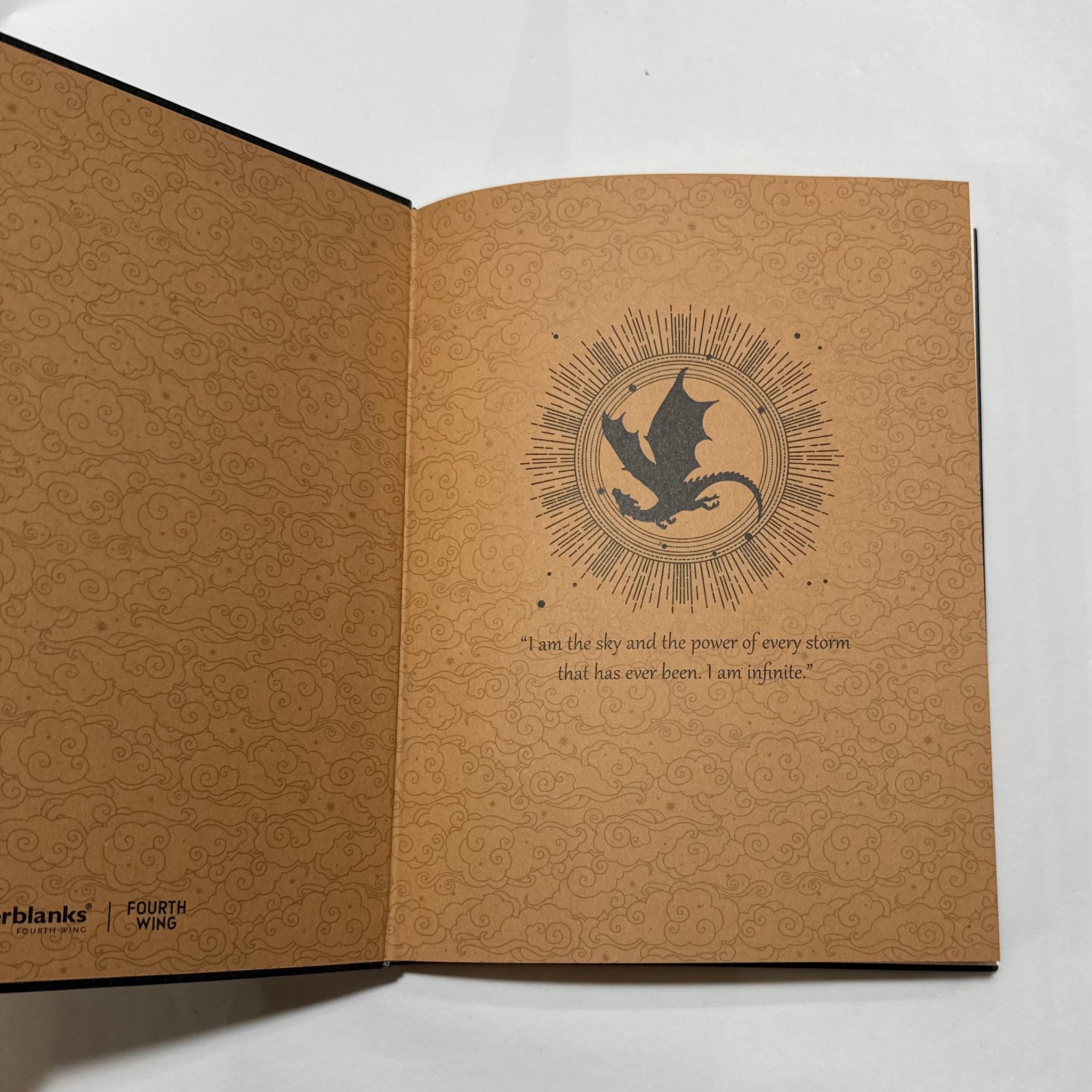 Paperblanks Fourth Wing Blank Sketchbook