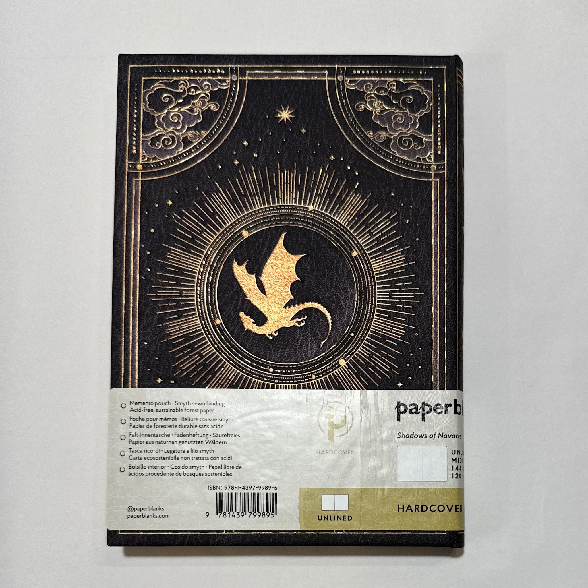 Paperblanks Fourth Wing Blank Sketchbook