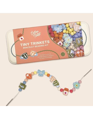 Cotton Twist Tiny Trinkets Bracelet Bead Kit