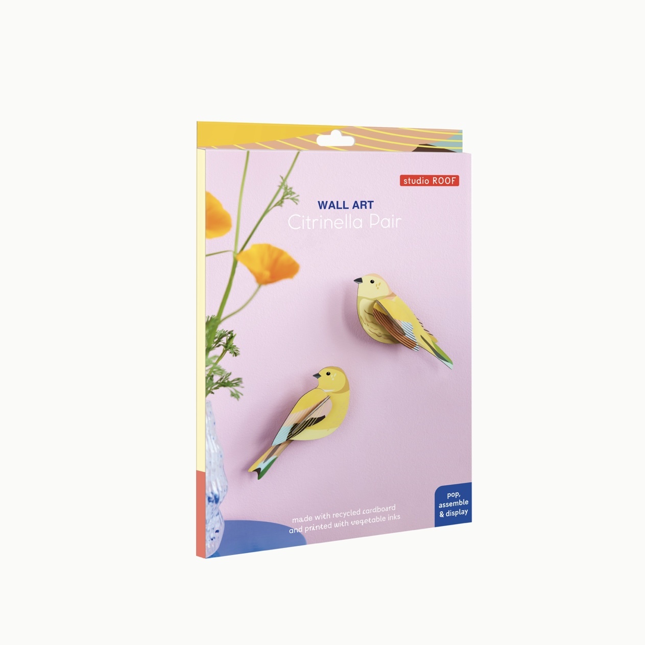 Studio Roof Garden Birds Citrinella Pair DIS