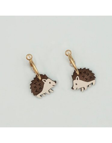 Materia Rica Hoop Earrings Little Spikes