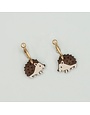 Materia Rica Hoop Earrings Little Spikes