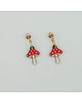 Materia Rica Earrings Fungi