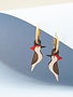 Materia Rica Earrings Woodpeckers