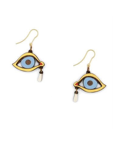Materia Rica Hook Earrings Eye With A Tear