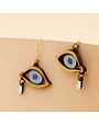 Materia Rica Hook Earrings Eye With A Tear