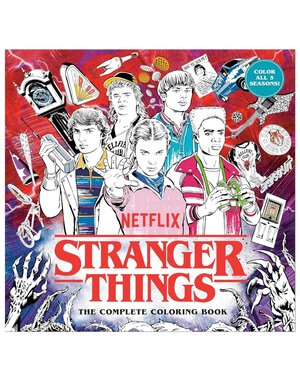 Bookspeed Stranger Things: The Complete Colouring Book