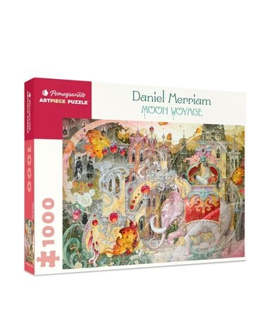 Pomegranate 1000 Piece Puzzle Moon Voyage