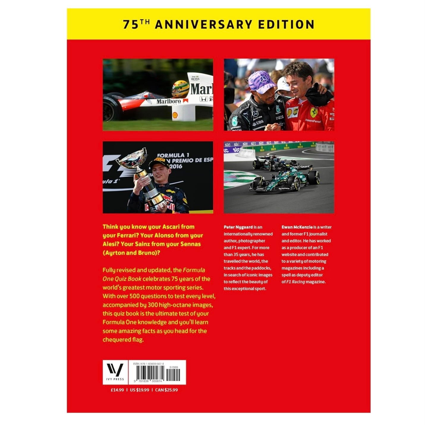 Bookspeed Formula One Quiz Book