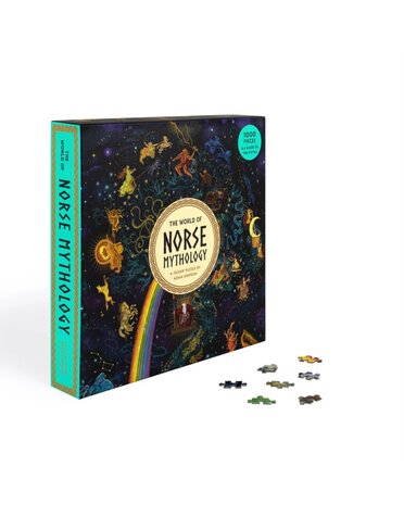 Laurence King 1000 Piece Puzzle The World Of  Norse Mythology