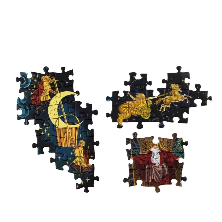 Laurence King 1000 Piece Puzzle The World Of  Norse Mythology