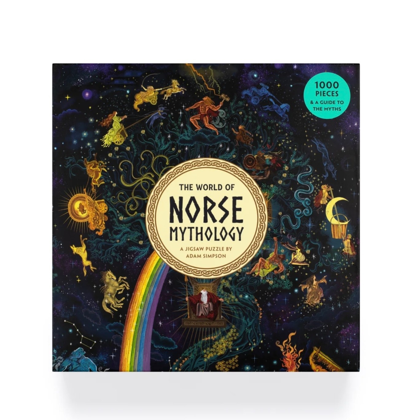 Laurence King 1000 Piece Puzzle The World Of  Norse Mythology