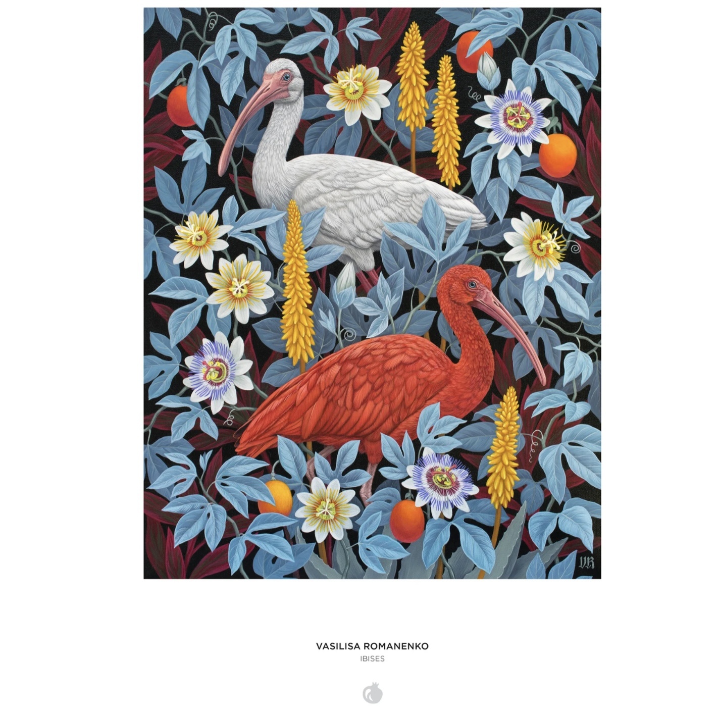 Pomegranate 1000 Piece Puzzle Ibises