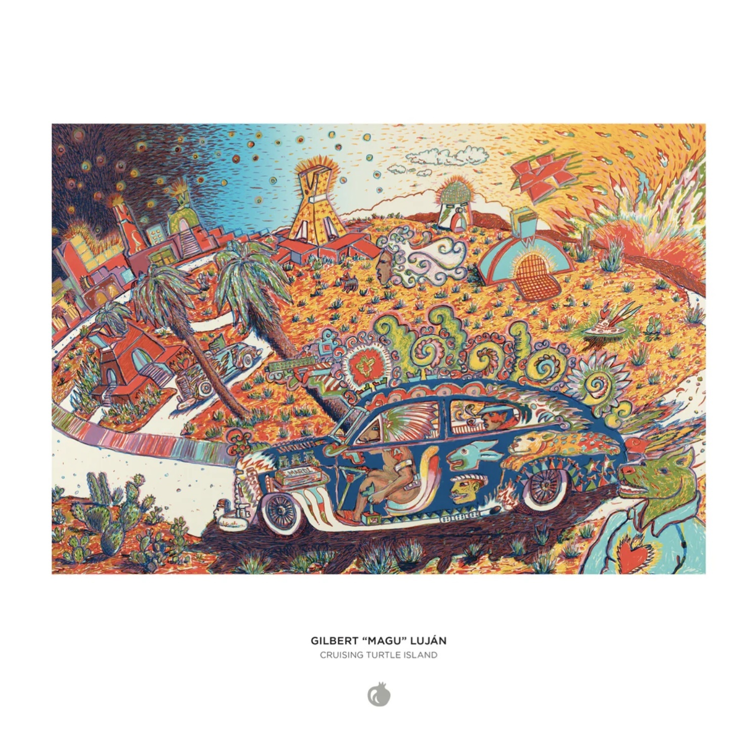 Pomegranate 1000 Piece Puzzle Cruising Turtle Island