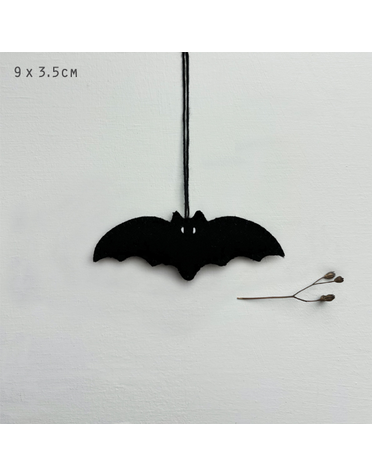East of India Hanging Felt Bat Small