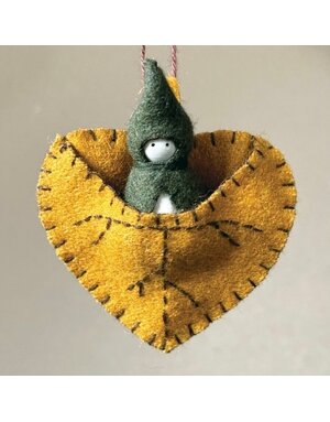 East of India Woodland Leaf Baby Lime