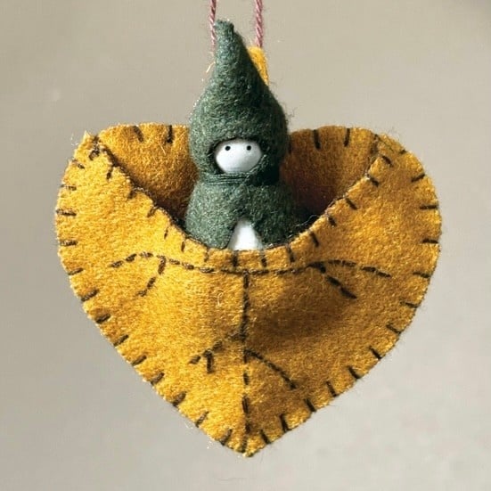 East of India Woodland Leaf Baby Lime