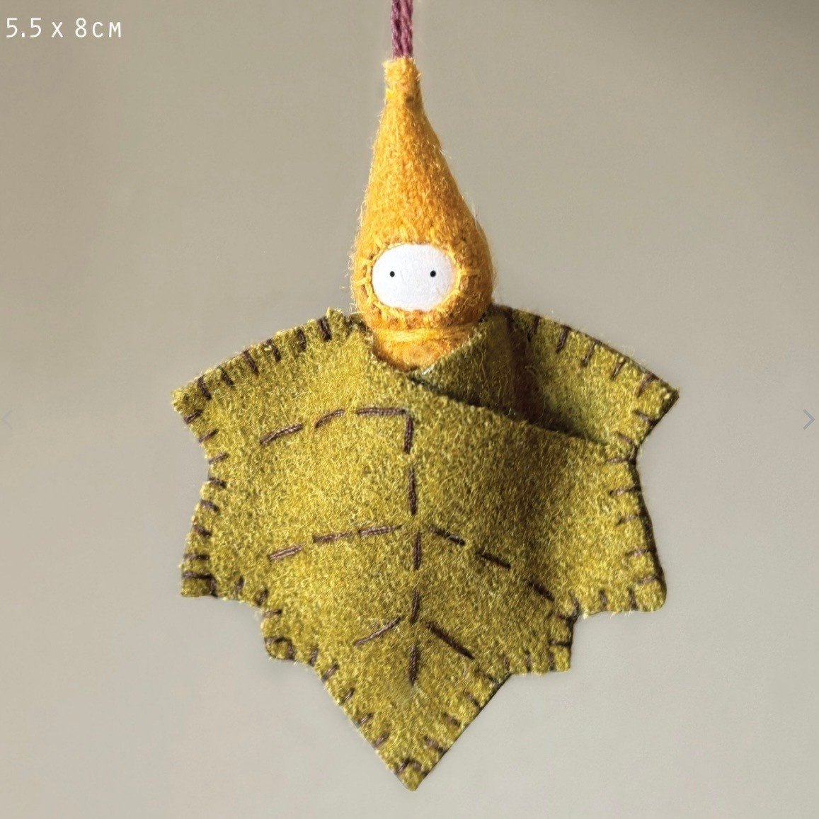 East of India Woodland Leaf Baby Plane