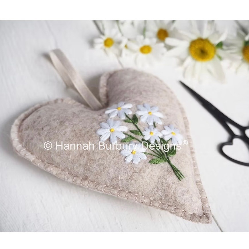 Hannah Burbury Heidi Heart Embroidery Kit